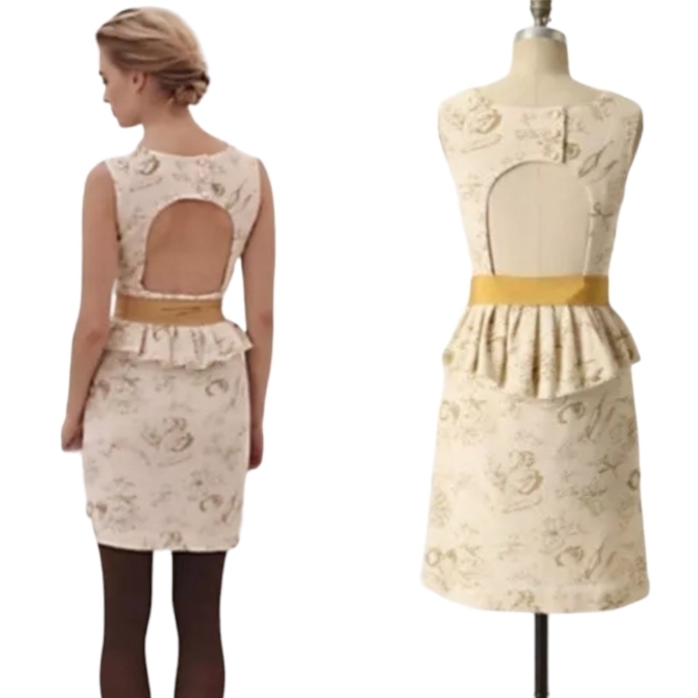 Anthropologie Moulinette Soeurs Sleeveless Wool Blend Dress Size‎ 0